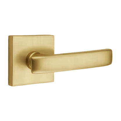 Emtek Geneva Lever Handle with Square Rosette