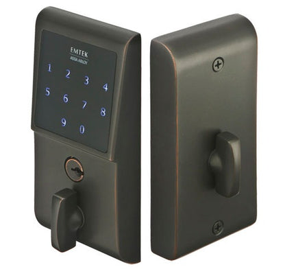Emtek electronic Keypad Deadbolt - Oil Rubbed Bronze
