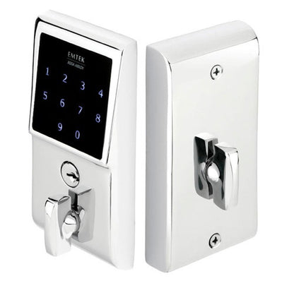 Emtek Electronic Keypad Deadbolt - Polished Chrome