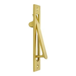 Deltana EP6125 Edge Pull - Polished Brass