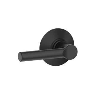 Plymouth Style Non-locking Broadway Lever-Matte Black