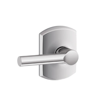 Greenwich Style Non-locking Broadway Lever-Chrome