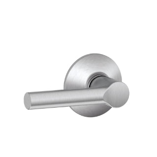 Plymouth Style Non-locking Broadway Lever-Satin Chrome