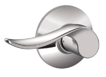 Plymouth Style Passage Sacramento Lever-Chrome