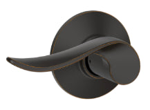 Plymouth Style Passage Sacramento Lever-Aged Bronze