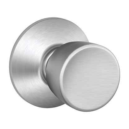 Schlage Bell Door Knob - Satin Chrome