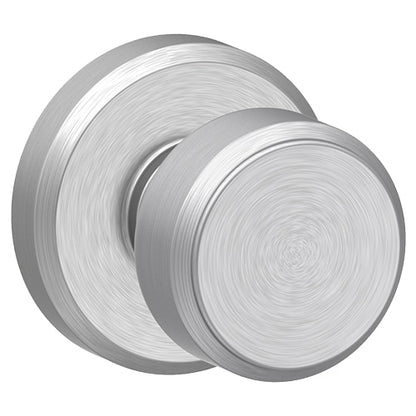 Schlage Greyson Passage Bowery Knob-Satin Chrome