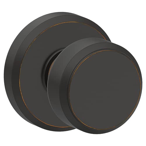 Schlage Greyson Passage Bowery Knob-Aged Bronze