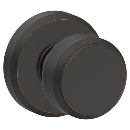 Schlage Greyson Passage Bowery Knob-Aged Bronze