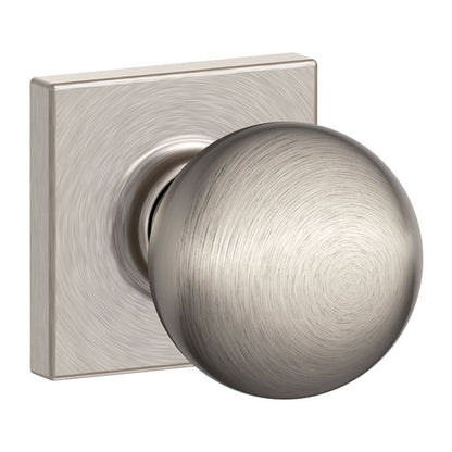 Schlage Orbit Knob with Collins Rosette - Passage