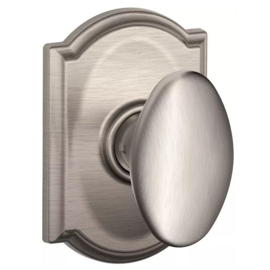 Georgian Knob with Camelot Rosette - Aged Bronze