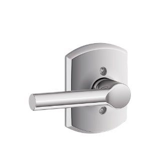 Greenwich Style Non-turning Broadway Lever-Chrome