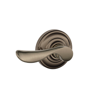 Schlage Champagne Dummy Lever with Andover Rosette-Antique Pewter
