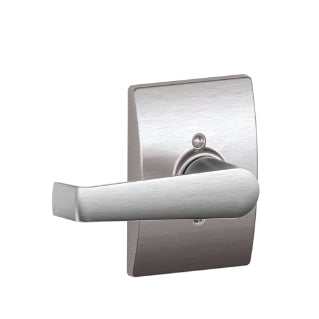 Schlage Elan Dummy Lever with Century Rosette-Satin Chrome