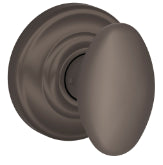 Schlage Siena Dummy Knob with Andover Rosette-Oil Rubbed Bronze