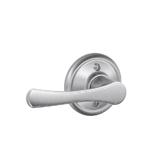 Schlage Avila Dummy Lever with Georgian Rosette-Satin Chrome