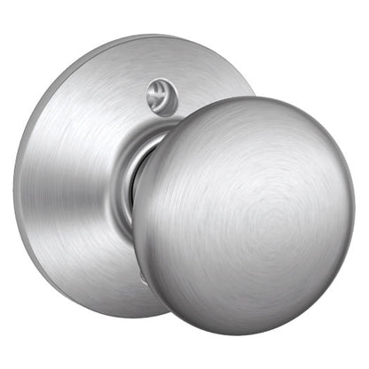 Schlage Plymouth Knob - Satin Chrome