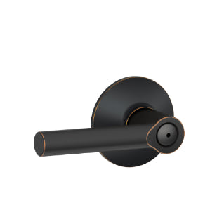 Plymouth Style Privacy Broadway Lever-Aged Bronze
