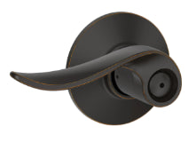 Plymouth Style Privacy Sacramento Lever-Aged Bronze