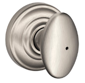 Schlage Siena Privacy Doorknob in Satin Nickel