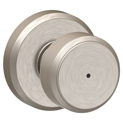 Schlage Greyson Privacy Bowery Knob-Satin Nickel