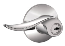 Plymouth Style Keyed Sacramento Lever-Chrome