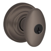 Schlage Siena Keyed Knob with Andover Rosette-Oil Rubbed Bronze