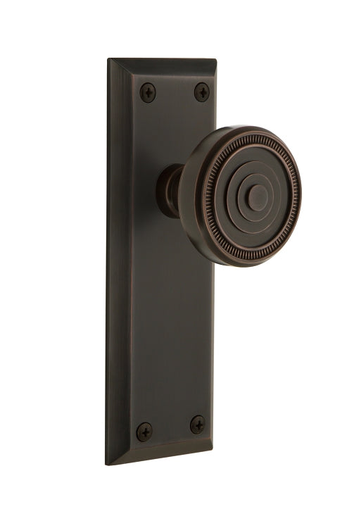 Grandeur Fifth Avenue Plate with Soleil Knob