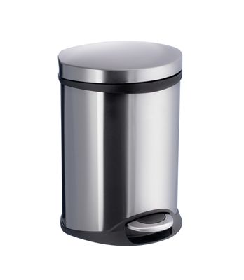 Smedbo Outline Collection Pedal Bin FK663 Brushed Stainless Steel