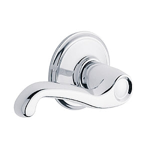 Schlage Flair Lever in Bright Chrome