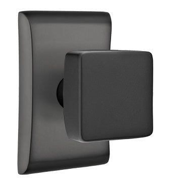 Emtek Square Knob - Neos Rosette
