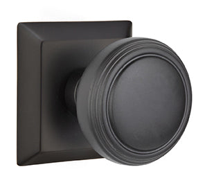 Emtek Norwich Knob With Quincy Rosette