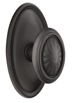 Emtek Lost Wax Cast Bronze Parma Knob - Style 14 Rosette