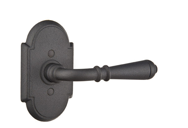 Emtek Normandy - Style 1 Rosette - Flat Black