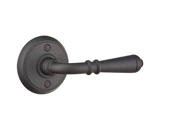 Emtek Normandy Lever Handle with Style 2 Rosette