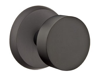 Emtek Bronze Round Sandcast knob - Style 2 Rosette