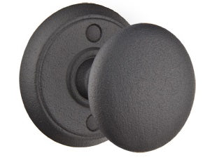 Emtek Jamestown Knob Flat Black Style 2 Rosette
