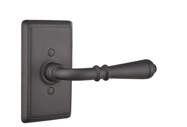 Emtek Normandy Lever Handle with Style 3 Rosette