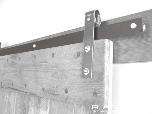 Leatherneck Brushed Nickel Finish Flat Track Sections (hangers not included)
