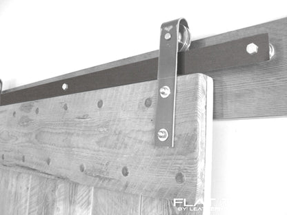 Leatherneck Brushed Nickel Finish Flat Track Sections (hangers not included)