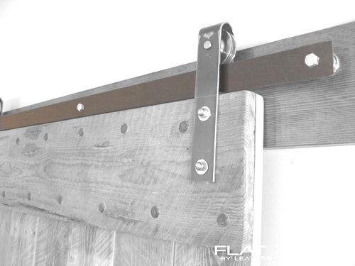 Leatherneck Stainless Steel Finish Flat Track Sections (hangers not included)