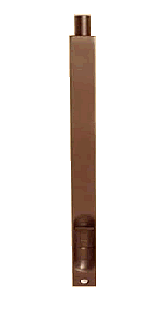 Emtek 12 Inch Flush Bolt with Square Corners