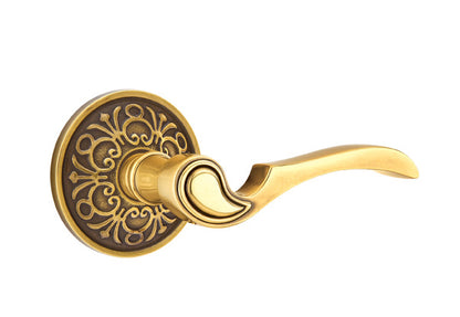 Emtek Coventry Lever French Antique-Lancaster Rosette