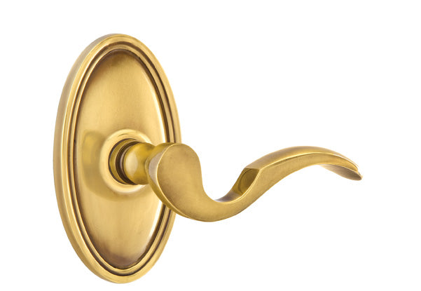 Emtek Cortina Lever French Antique-Oval Rosette