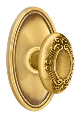Emtek Victoria Knob - Oval Rosette