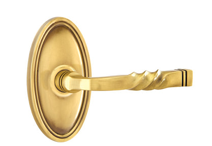 Emtek Santa Fe Lever French Antique-Oval Rosette