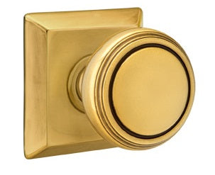 Emtek Norwich Knob With Quincy Rosette - French Antique