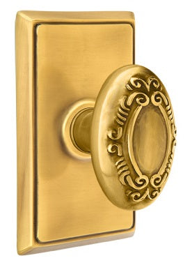 Emtek Victoria Knob - Rectangular Rosette