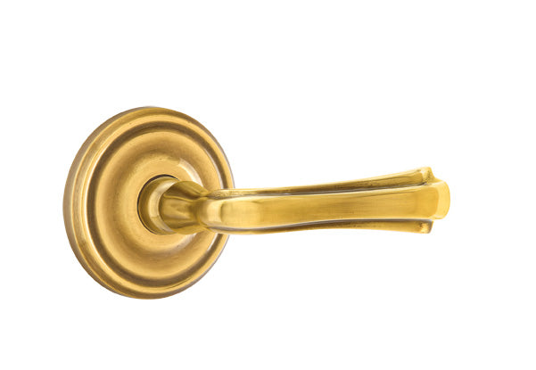 Emtek Wembley Lever - Regular Rosette - French Antique