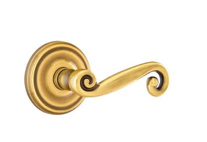 Emtek Rustic Lever French Antique-Regular Rosette